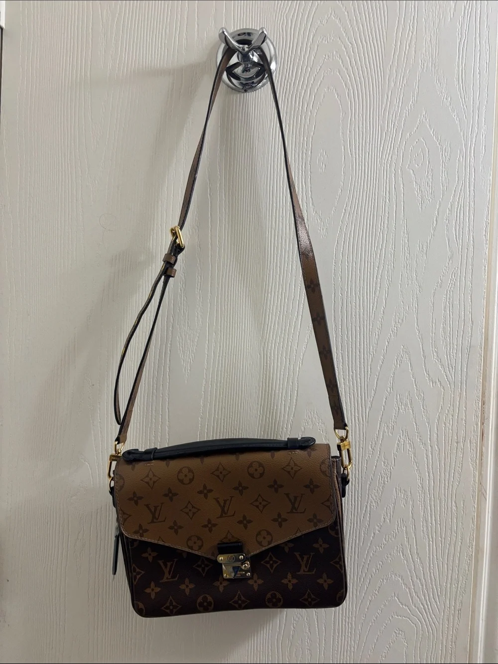 Louis Vuitton Brown Two-Tone Monogram Crossbody Bag